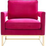 TOV Furniture Avery Velvet Chair | Pink TOV-A120