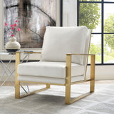 TOV Furniture Mott Textured Chair | Pearl- TOV-A138
