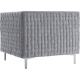 TOV Furniture Sal Woven Chair | Grey TOV-A160