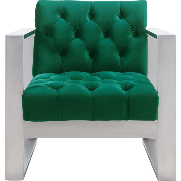 TOV Furniture Oliver Velvet Chair | Green TOV-A171
