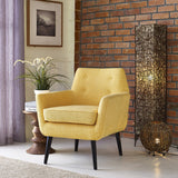 TOV Furniture Clyde Linen Chair | Mustard Yellow TOV-A38-Y