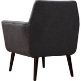 TOV Furniture Clyde Linen Chair | Grey TOV-A38-G