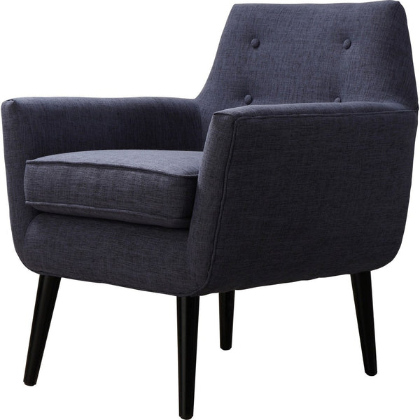 TOV Furniture Clyde Linen Chair | Navy TOV-A38-P
