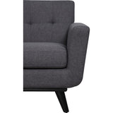 TOV Furniture James Linen Chair | Grey- TOV-A53