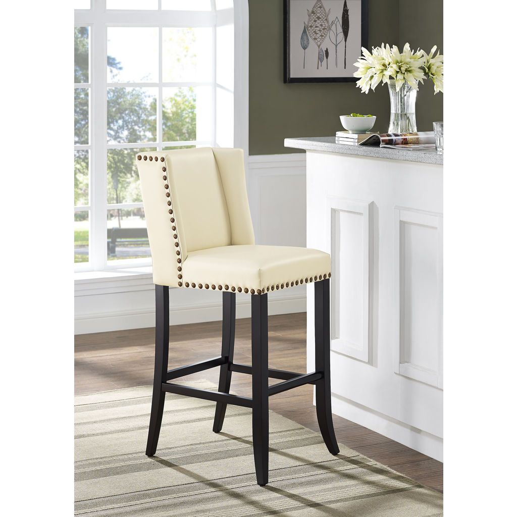 TOV Furniture Denver Bar Stool Cream Sportique