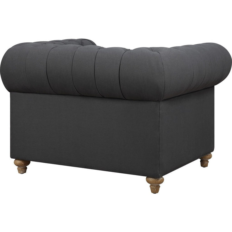 TOV Furniture Oxford Linen Chair | Grey TOV-C43