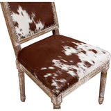 TOV Furniture Cowgirl Chair Set of 2 | Cowhide- TOV-D2050