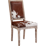 TOV Furniture Cowgirl Chair Set of 2 | Cowhide- TOV-D2050