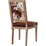 TOV Furniture Cowgirl Chair Set of 2 | Cowhide- TOV-D2050