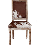 TOV Furniture Cowgirl Chair Set of 2 | Cowhide- TOV-D2050