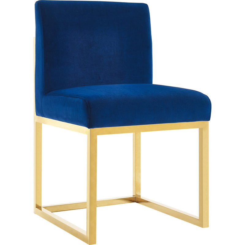 TOV Furniture Haute Velvet Chair | Navy- TOV-D44