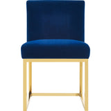 TOV Furniture Haute Velvet Chair | Navy- TOV-D44