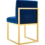 TOV Furniture Haute Velvet Chair | Navy- TOV-D44