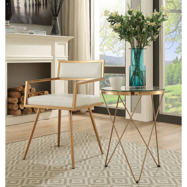 TOV Furniture Marquee Table | Rose Gold- TOV-G5462