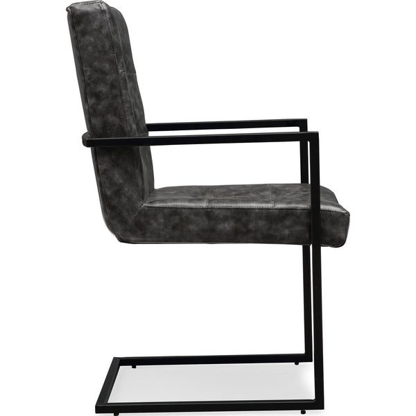 TOV Furniture Stanley Arm Chair | Grey, Black- TOV-G5468