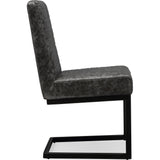 TOV Furniture Austin Chair Set of 2| Grey, Black- TOV-G5472