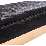 TOV Furniture Marquee Counter Stool | Black, Rose Gold- TOV-G5476