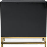 TOV Furniture Majesty Chest | Black, Gold- TOV-G5479