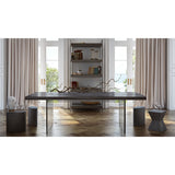 TOV Furniture Berlin Lucite Bookcase | Washed Grey- TOV-G5490