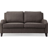 TOV Furniture Hartford Linen Loveseat | Grey- TOV-L6117
