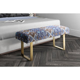 TOV Furniture Mohegan Bench | Multi, Gold- TOV-O101