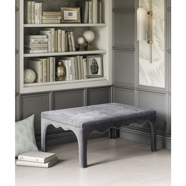 TOV Furniture Ditmas Bench/Table | Grey- TOV-O120
