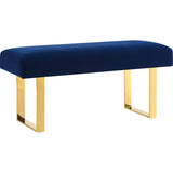 TOV Furniture Alexis Velvet Bench | Blue TOV-O69