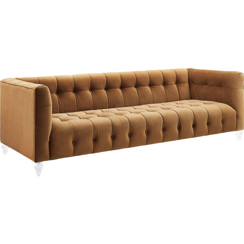 TOV Furniture Bea Velvet Sofa | Cognac TOV-S109