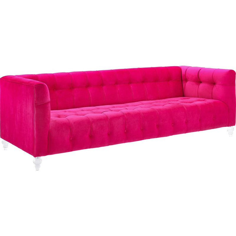 TOV Furniture Bea Velvet Sofa | Pink TOV-S110