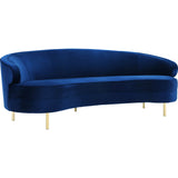TOV Furniture Baila Velvet Sofa | Navy- TOV-S135