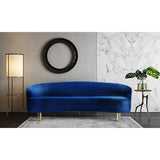 TOV Furniture Baila Velvet Sofa | Navy- TOV-S135