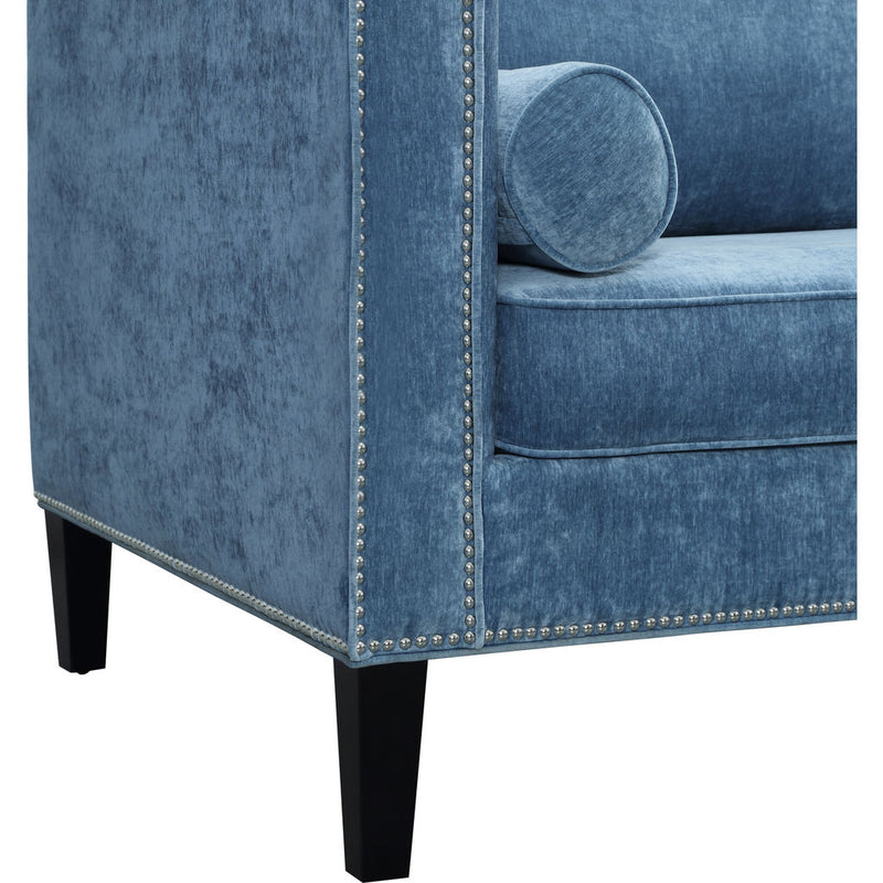 TOV Furniture Cooper Velvet Sofa | Blue- TOV-S18