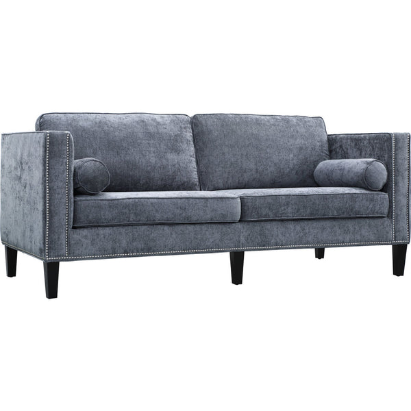 TOV Furniture Cooper Velvet Sofa | Grey- TOV-S29
