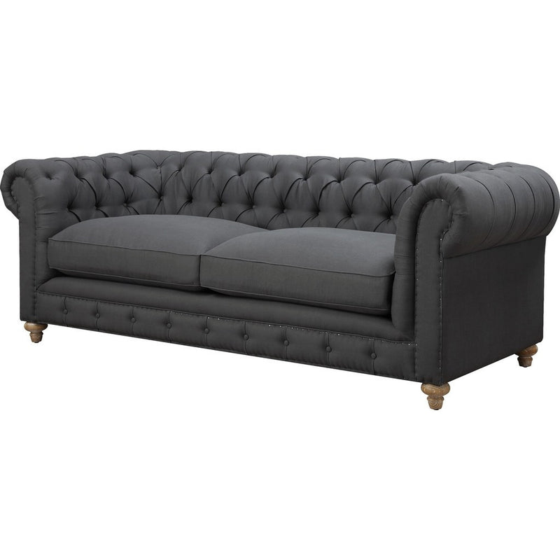 TOV Furniture Oxford Linen Sofa | Grey TOV-S34