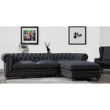 TOV Furniture Oxford Linen RAF Sectional | Grey TOV-S34-Sec-R