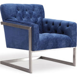 TOV Furniture Moya Velvet Chair | Navy- TOV-S6113
