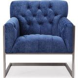 TOV Furniture Moya Velvet Chair | Navy- TOV-S6113