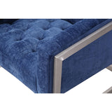 TOV Furniture Moya Velvet Chair | Navy- TOV-S6113