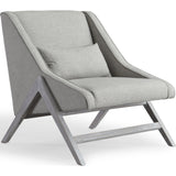 TOV Furniture Sabrina Linen Chair | Grey- TOV-S6114