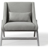 TOV Furniture Sabrina Linen Chair | Grey- TOV-S6114