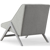TOV Furniture Sabrina Linen Chair | Grey- TOV-S6114