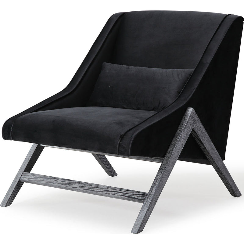 TOV Furniture Sabrina Velvet Chair | Black- TOV-S6115