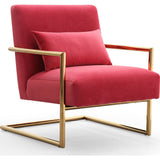TOV Furniture Elle Velvet Chair | Pink- TOV-S6143