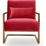 TOV Furniture Elle Velvet Chair | Pink- TOV-S6143