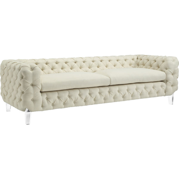 TOV Furniture Celine Linen Sofa | Beige- TOV-S78