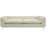 TOV Furniture Celine Linen Sofa | Beige- TOV-S78