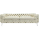TOV Furniture Celine Linen Sofa | Beige- TOV-S78