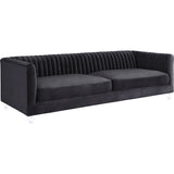 TOV Furniture Aviator Velvet Sofa | Grey TOV-S86