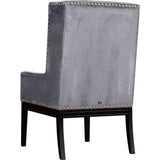 TOV Furniture Tribeca Velvet Chair | Grey- TOV-TRI-GV