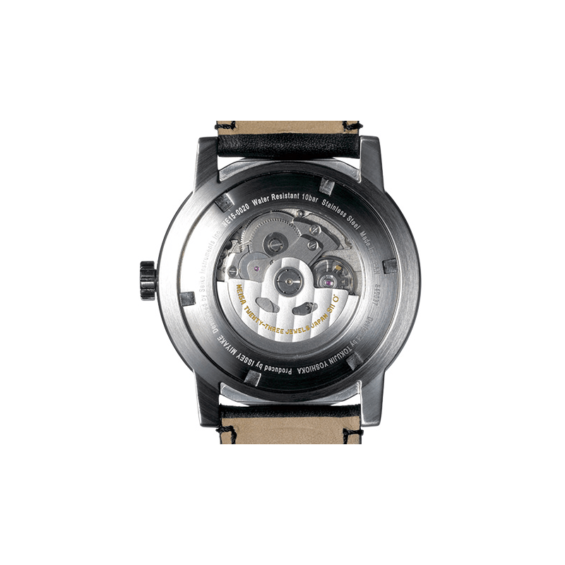 Issey Miyake TO Automatic Men's Black Watch | Steel